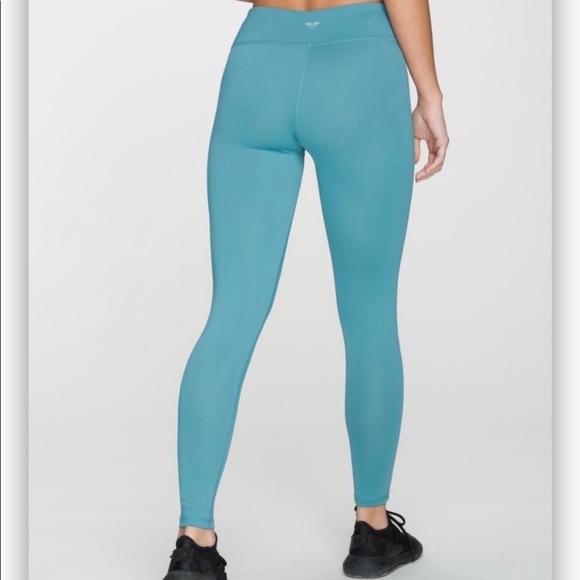 Industry Stellar Leggings Full Length Tights Activewear gym workout teal green - Picture 13 of 13